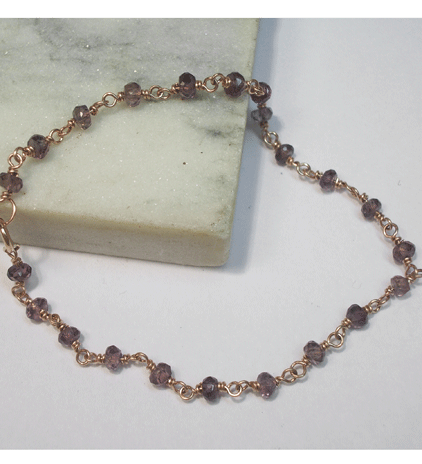 Plum Sapphire Bracelet