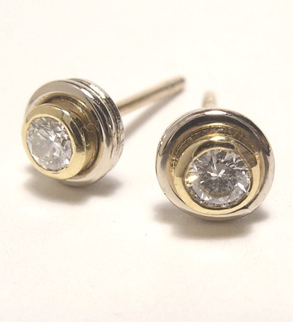 Diamond Post Earrings