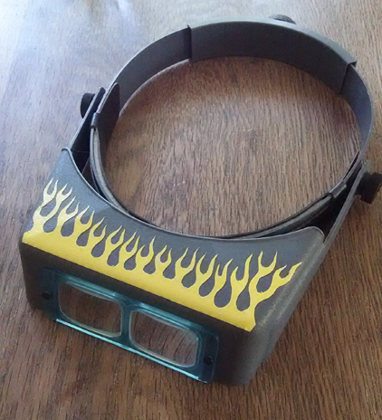Flaming OptiVisor