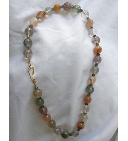 Rutilated Quartz Necklace