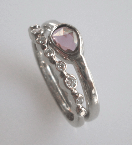 Sapphire Wedding Set